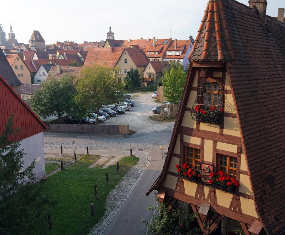 Romantik Hotel Markusturm Rothenburg ob der Tauber Buitenkant foto