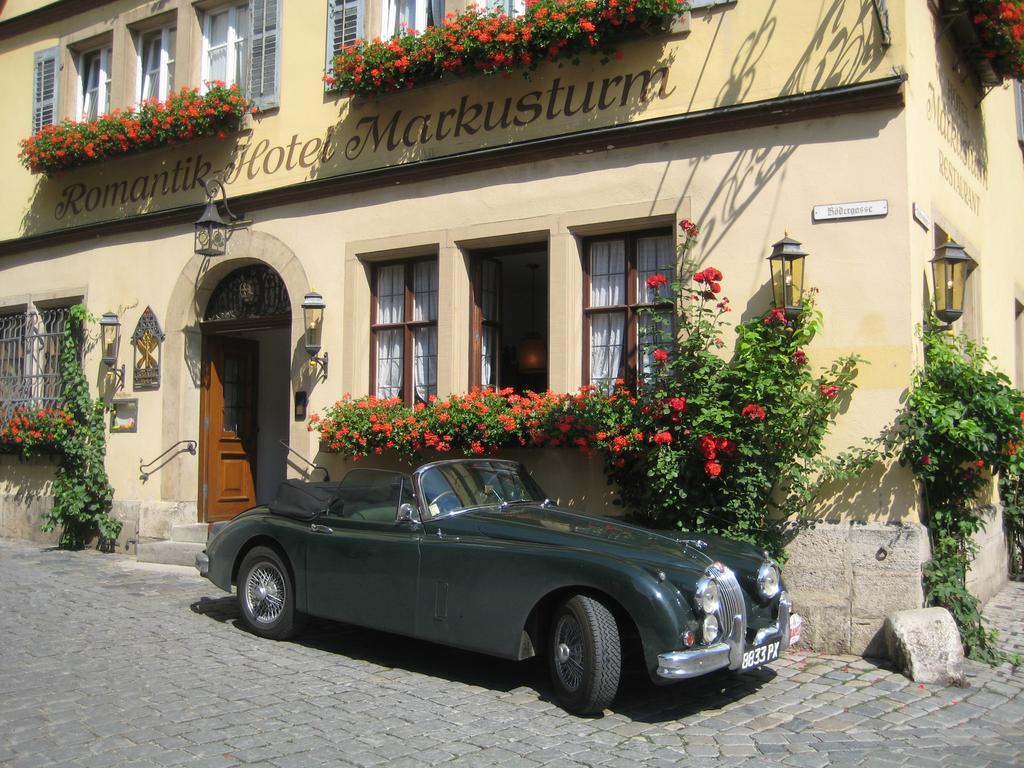 Romantik Hotel Markusturm Rothenburg ob der Tauber Buitenkant foto