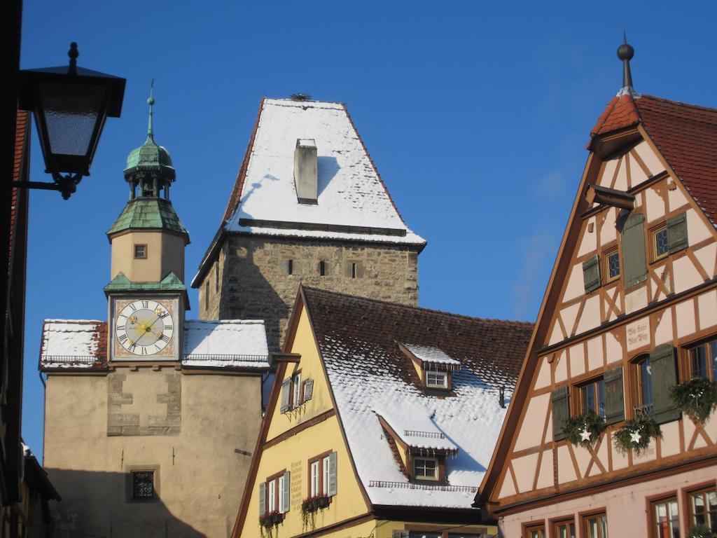 Romantik Hotel Markusturm Rothenburg ob der Tauber Buitenkant foto