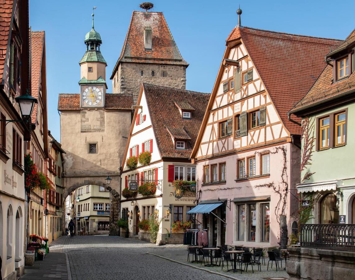 Romantik Hotel Markusturm Rothenburg ob der Tauber Buitenkant foto